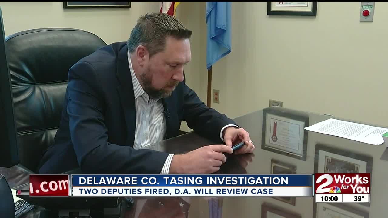 delaware co. DA weighs in on tase investigation