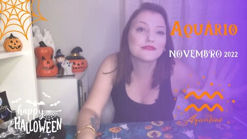 Aquário ♒️ Novembro 2022 - Chegou a hora de se livrar de antigos sentimentos!