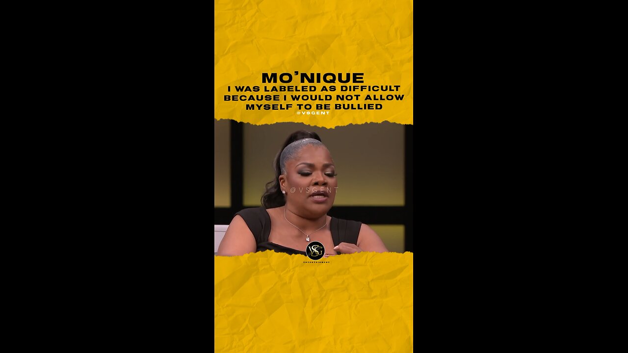 @therealmoworldwide I was labeled as difficult because I would not allow myself to be bullied