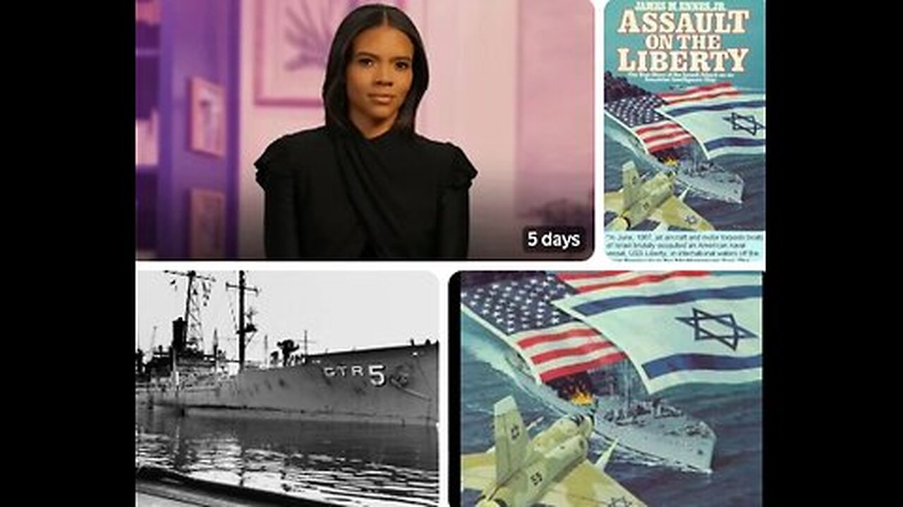 Candace Owens - FALSE FLAG ATTACK on THE USS Liberty by ISRAEL to start the VIETNAM WAR