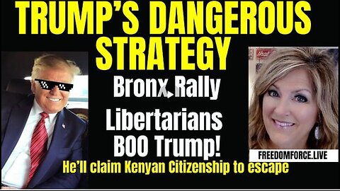 TRUMP'S DANGEROUS STRATEGY! LIVE WITH MELLY SUNDAY 11AM CST 5-26-24