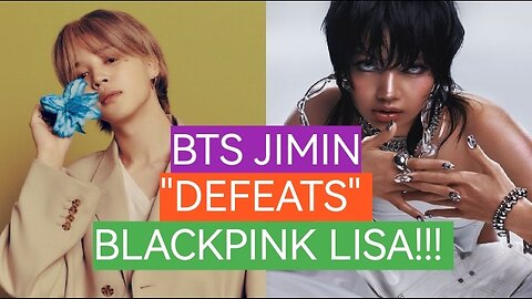 BTS JIMIN "BEATS" BLACKPINK LISA!!!