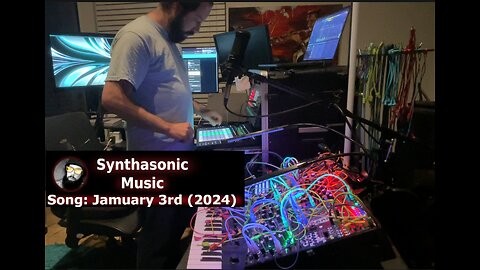 Synthasonic - Jamuary 3rd (2024) Spontaneous Eurorack EDM Set