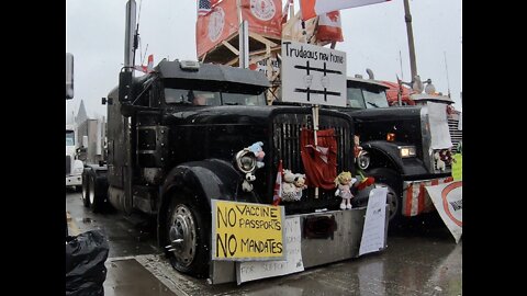 Revin Kevin doing his thing #freedomconvoy2022 Ottawa parliament hill protest