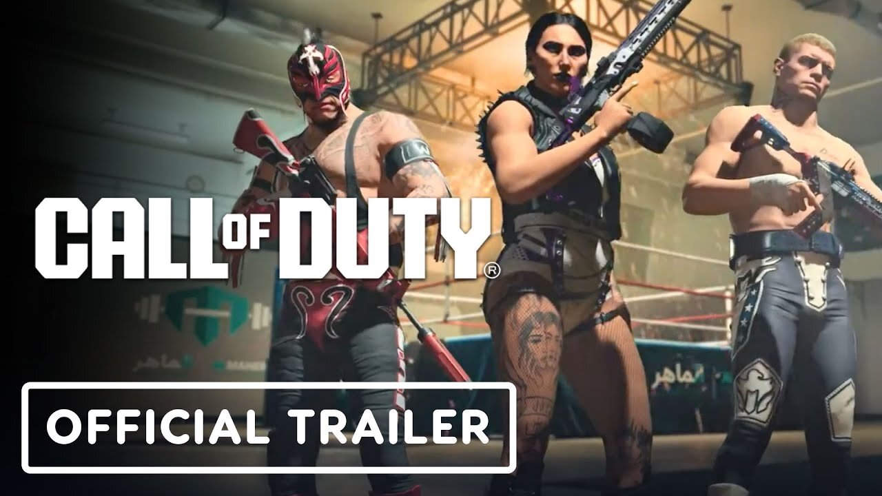 Call of Duty: Warzone & Modern Warfare 3 - Official COD x WWE Trailer