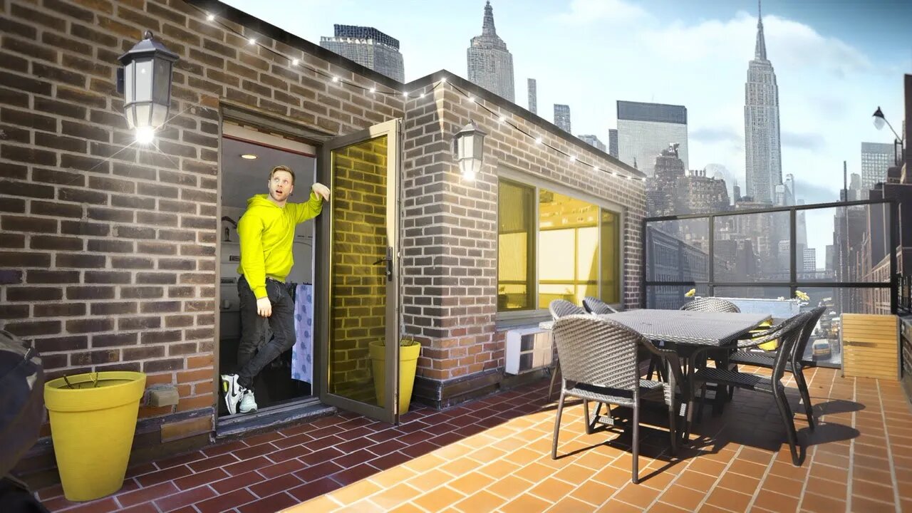 Someone Turned Their Roof Into a $1.2 Million NYC Apartment…