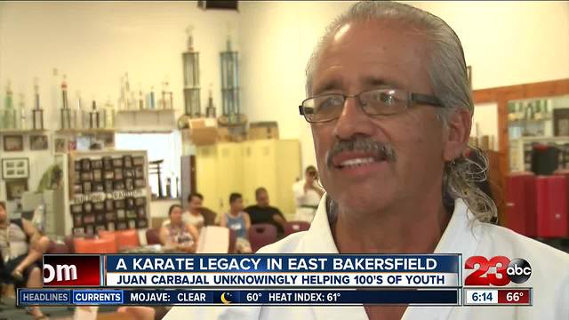 Juan Carbajal leaving a legacy in East Bakersfield with karate studio