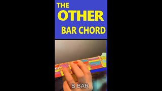 B Bar Chord Finger Position Exercise By Gene Petty #Shorts