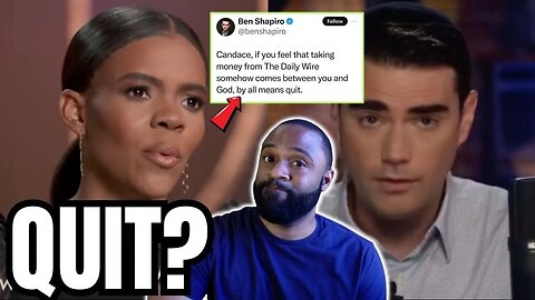 Ben Shapiro TRIGGERED over Candace Owens Bible Tweet