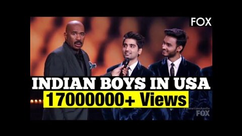 Michael Jackson meets Bollywood|| INDIAN BOY'S IN USA| Shraey Khanna|| STEVE HARVEY