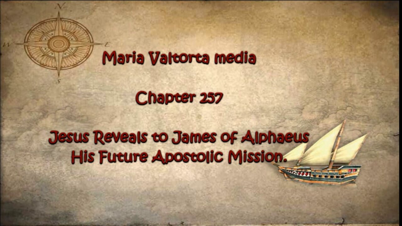 Jesus Reveals to James of Alphaeus his Future Apostolic Mission.