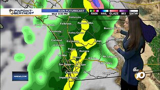 10News Pinpoint Weather with Meteorologist Angelica Campos