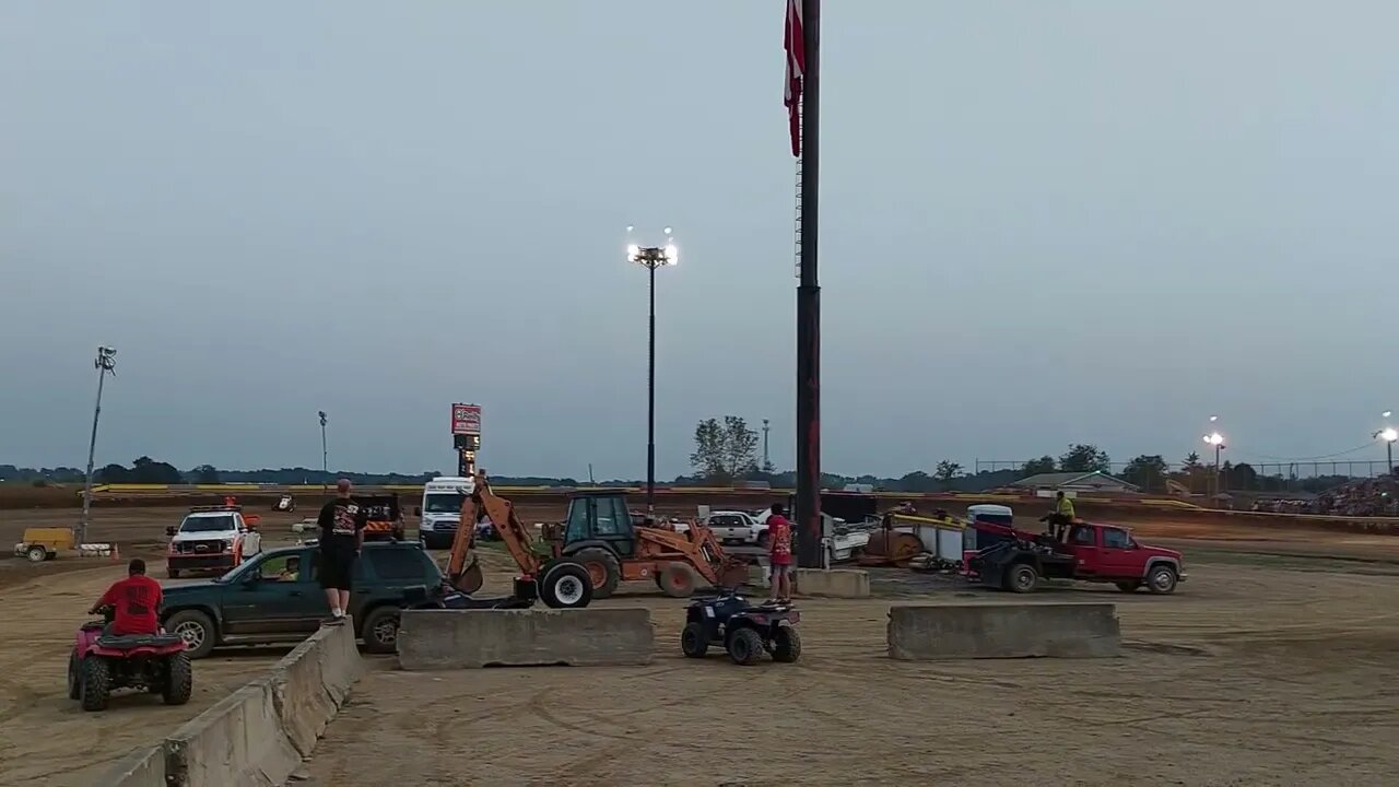 Wayne County Speedway BOSS Heat Race 8/19/2023