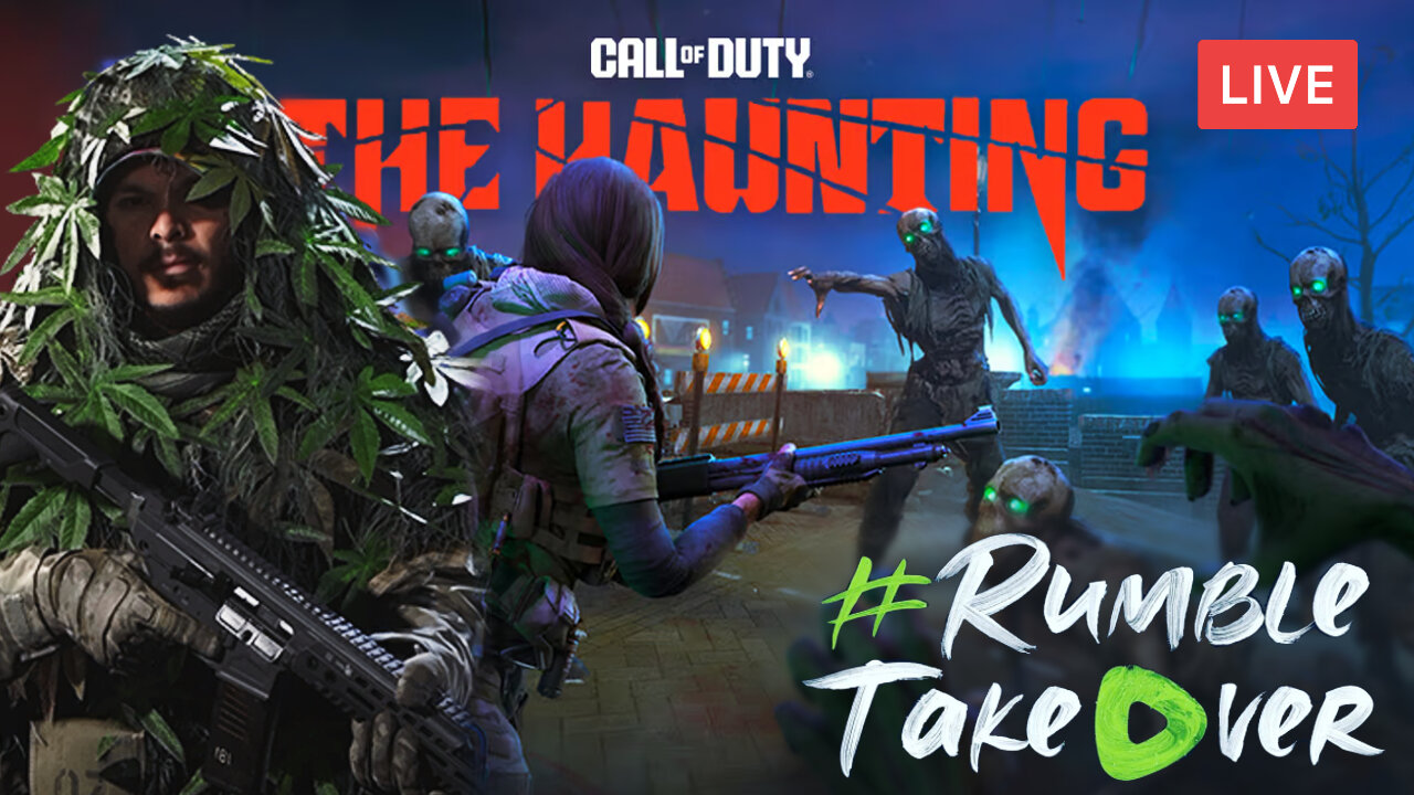 THE HAUNTING EVENT w/Friends :: Call of Duty: Warzone :: ALIEN INVASION ON HALLOWEEN!?