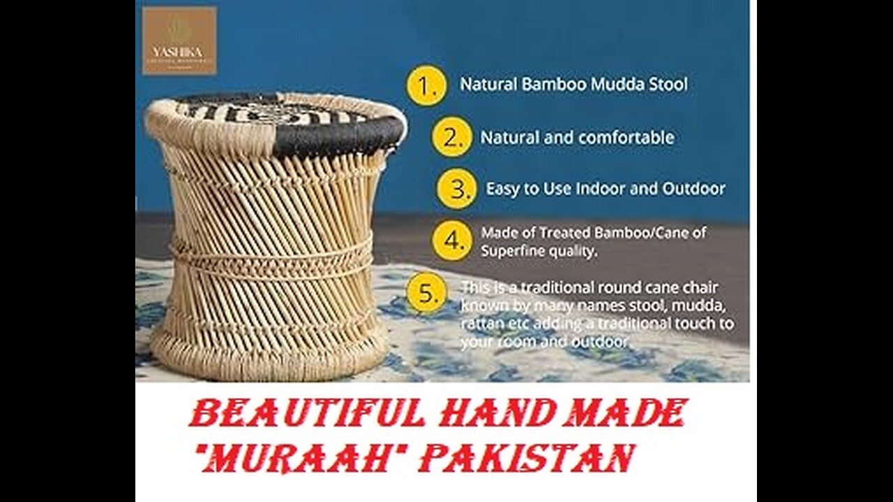 Beautiful Hand Made "Muraah" Pakistan