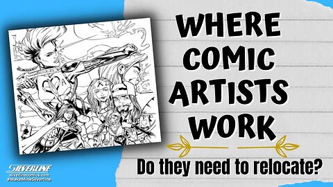 Where Comic Artists Work: Do they need to relocate?