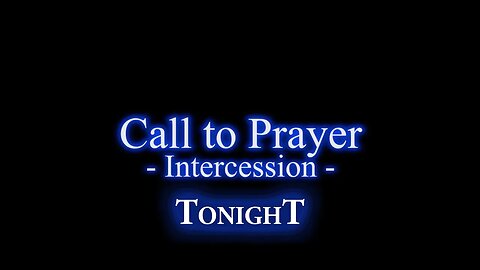 C2P - Intercession Tonight