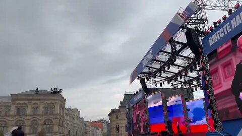 Concert on Red Square in honor of joining