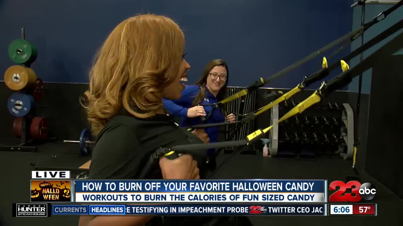 Burning Candy Calories