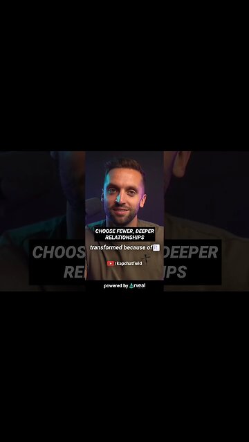 Choose fewer, deeper relationships #jesus #bible #holyspirit #christianity #god