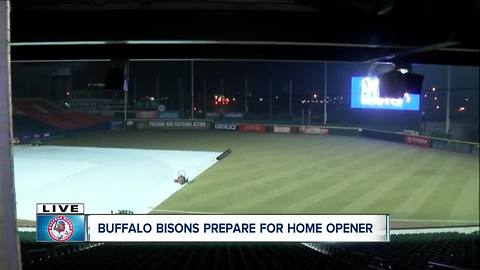 New rules for Bisons home opener