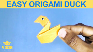 How To Make an Origami Duck - Easy And Step By Step Tutorial