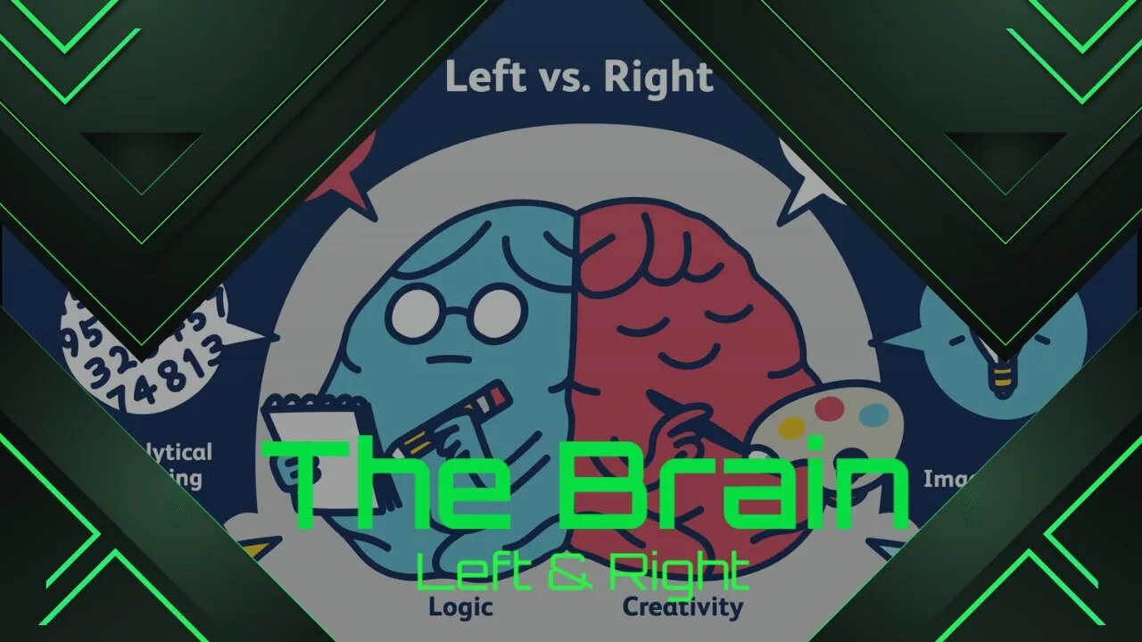 "Harmony of Hemispheres: Exploring the Left and Right Brain 🧠💡