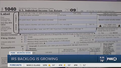 IRS sees growing backlog