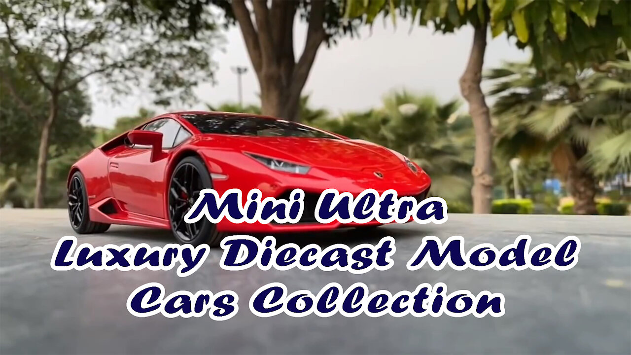 Mini Ultra Luxury Diecast Model Cars Collection