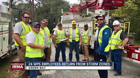 WPS workers home after hurricane relief work