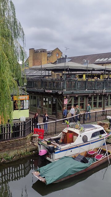 beautiful Camden town in London