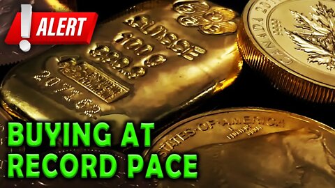 ALERT! Central Banks Buying Gold At Record Levels! (Over 300 Tons To Mystery Buyers)