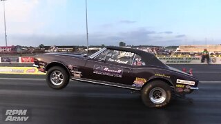 Stock Eliminator Camaro Wheelstand JEGS SPEEDWeek