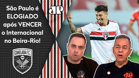 "O São Paulo FOI OUTRO! Poderia ter GOLEADO o Inter!" SPFC é ELOGIADO após 2 a 0!