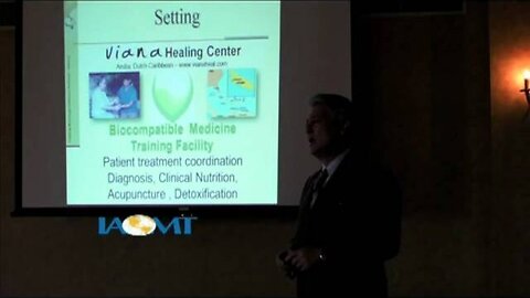 Carlos Viana discusses the concomitant occurrence of dental/medical disorders at IAOMT 2010 Galloway