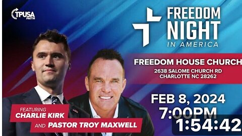 Charlie Kirk Turning Point: Freedom Night
