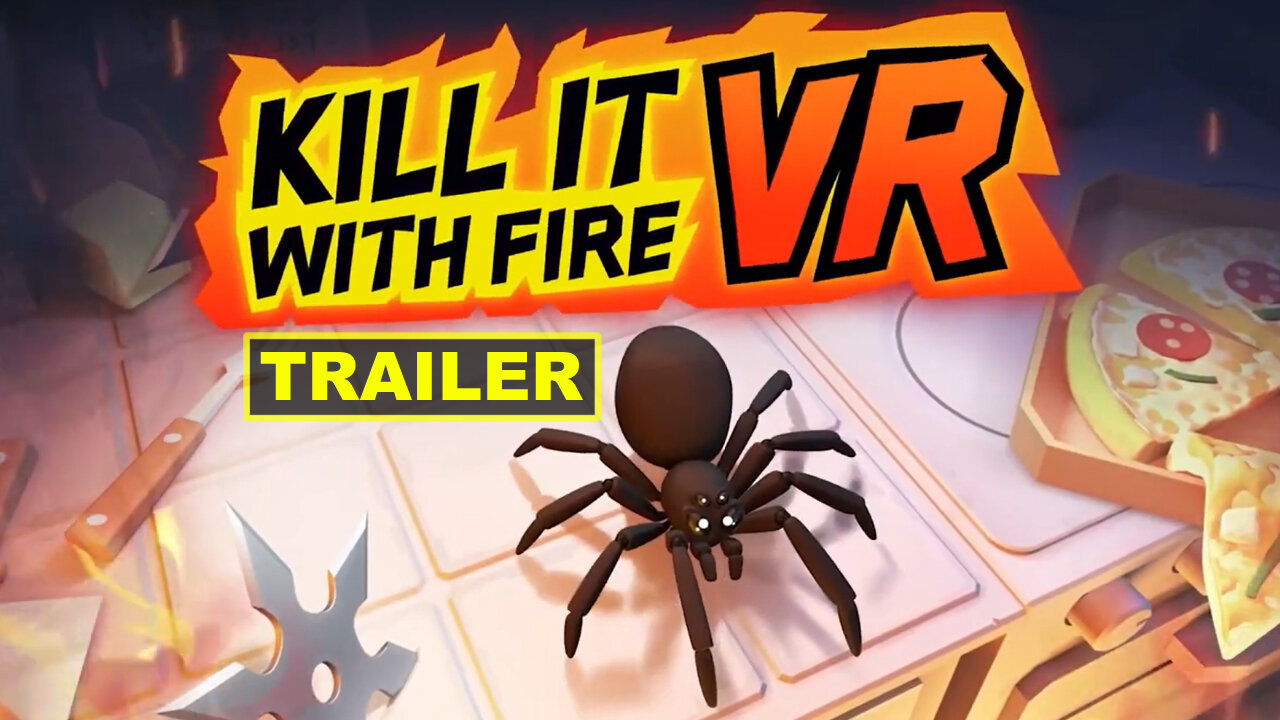 Kill it With Fire VR - Official PlayStation VR2 Launch Trailer