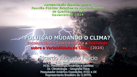 Palestra: Poluição Mudando o Clima?