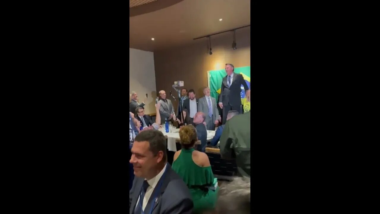 Discurso Bolsonaro na Churrascaria - Exclusivo