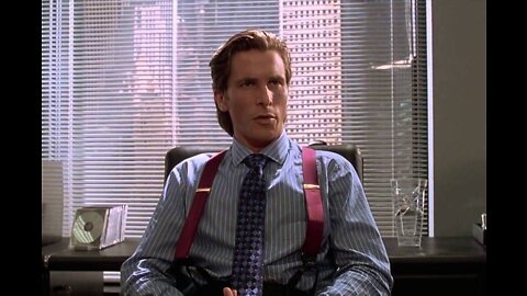 American Psycho - Office Interrogation - HD