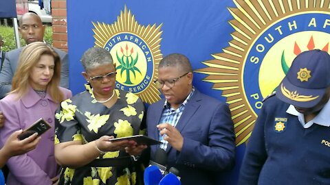 UPDATED WITH VIDEO: Mbalula claims DA link to Makhosi Khoza SMS threats (UwC)