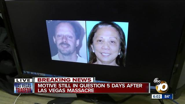 Motive still in question 5 days after Vegas massacre