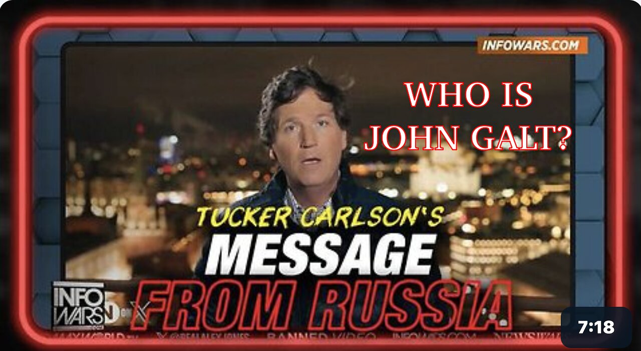 TUCKER W/ THE PRELUDE TO THE INTERVIEW THEY DO NOT WANT YOU TO WATCH.. TY JGANON