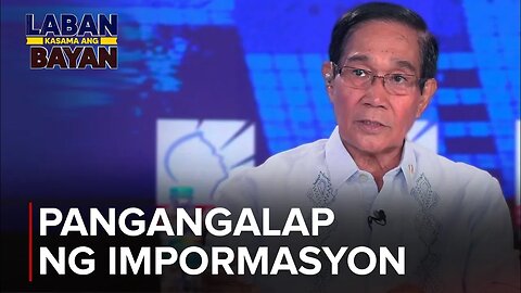 Iba't ibang uri ng intelligence; at paraan ng pangangalap ng impormasyon, ipinaliwanag ni Esperon