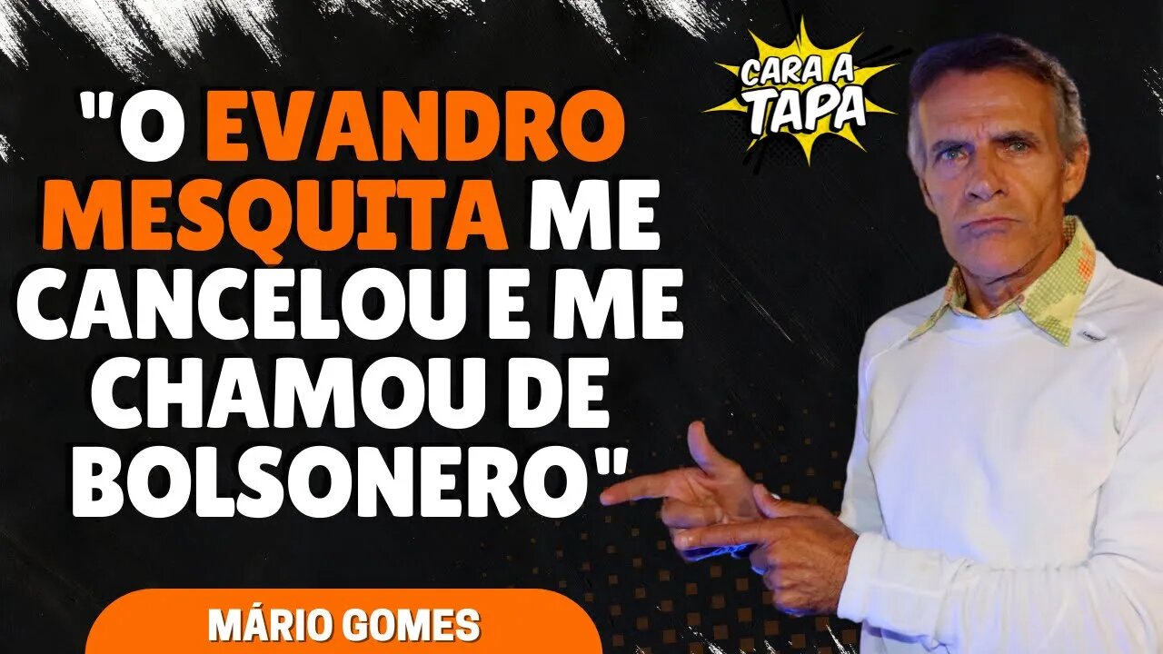 EVANDRO MESQUITA ATACOU MÁRIO GOMES APÓS DECLARAR APOIO A BOLSONARO