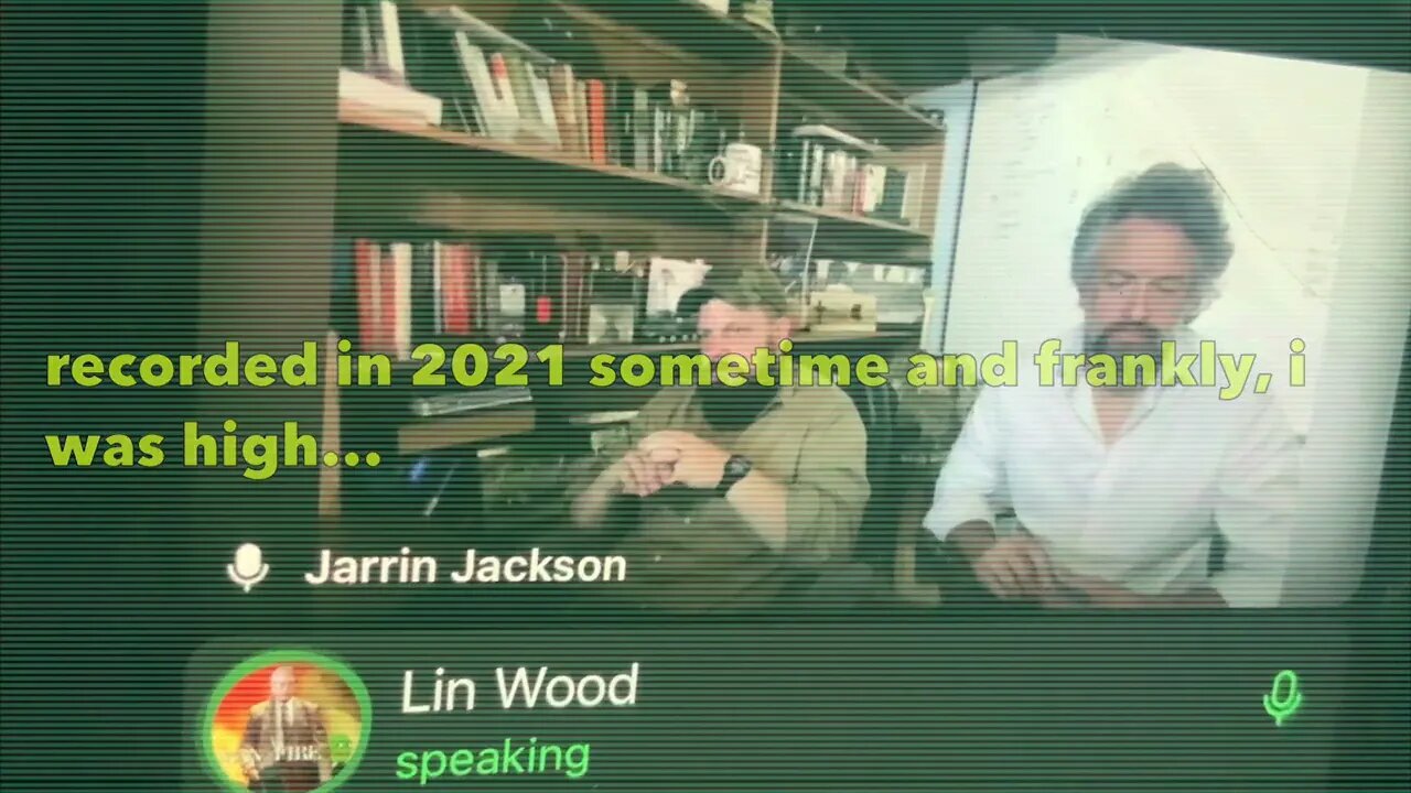 lin wood opens his mouth - circa 2021