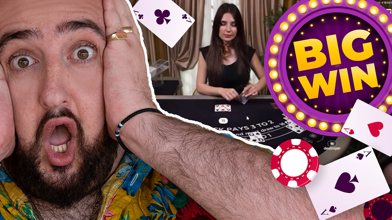 INSANE Blackjack Wins Compilation | Epic Reactions & Big Payouts!