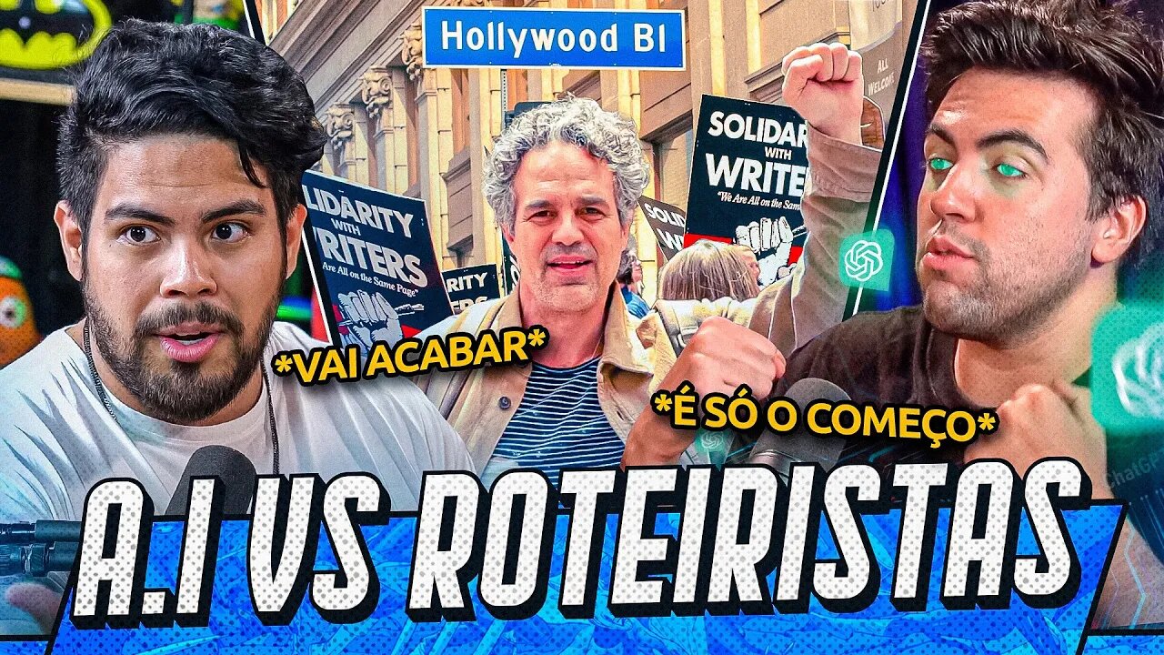 ATORES E ROTEIRISTAS X INTELIGENCIA ARTIFICIAL: ENTENDA A GREVE QUE PAROU HOLLYWOOD |The Nerds #129