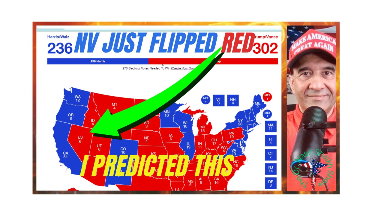 POLLS ALL IN TRUMPS FAVOR - Harris Campaign Full Panic Mode - Dr Nasir Shaikh Predicts 345 TRUMP EV