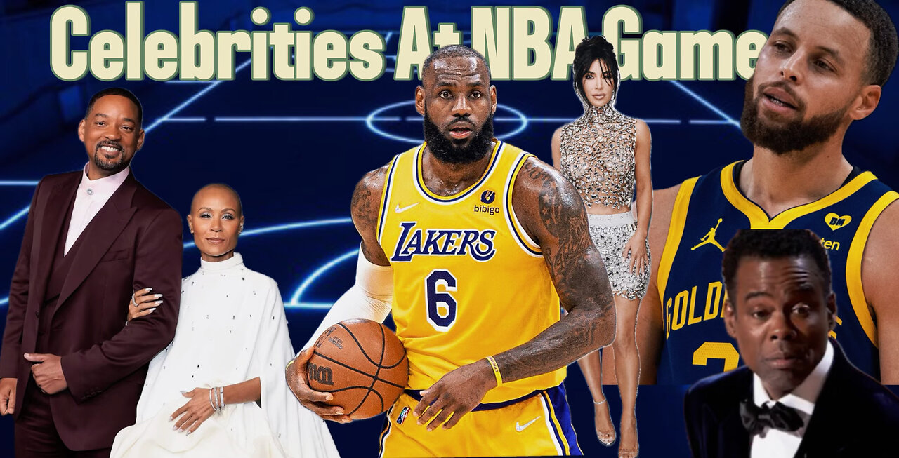 Celebrities at NBA Games 2023